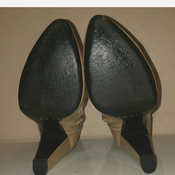 BURBERRY Mod Vintage Patent Leather Boots 40 10 - Picture 7 of 8